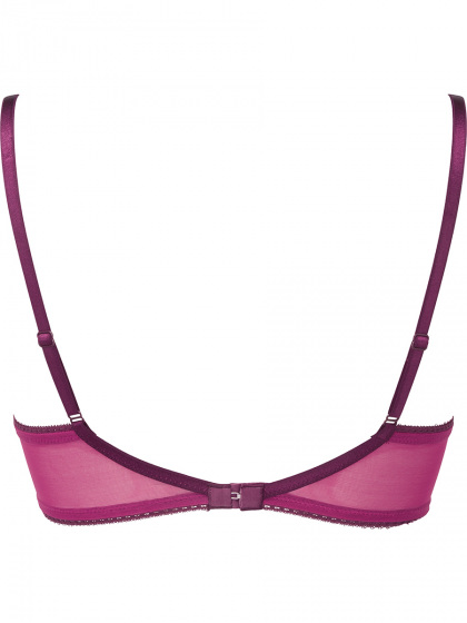 Swirl Padded Plunge Bra Raspberry Lingerie Sets Gossard