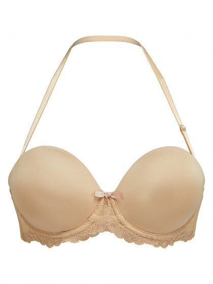 Superboost Lace Multi Way Strapless Bra Nude Gossard