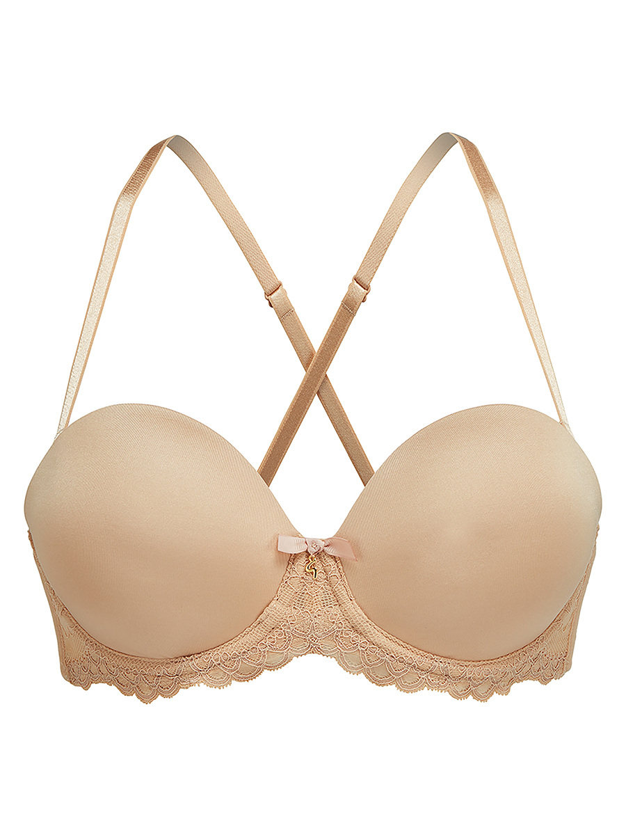 Superboost Lace Multi Way Strapless Bra Nude Gossard