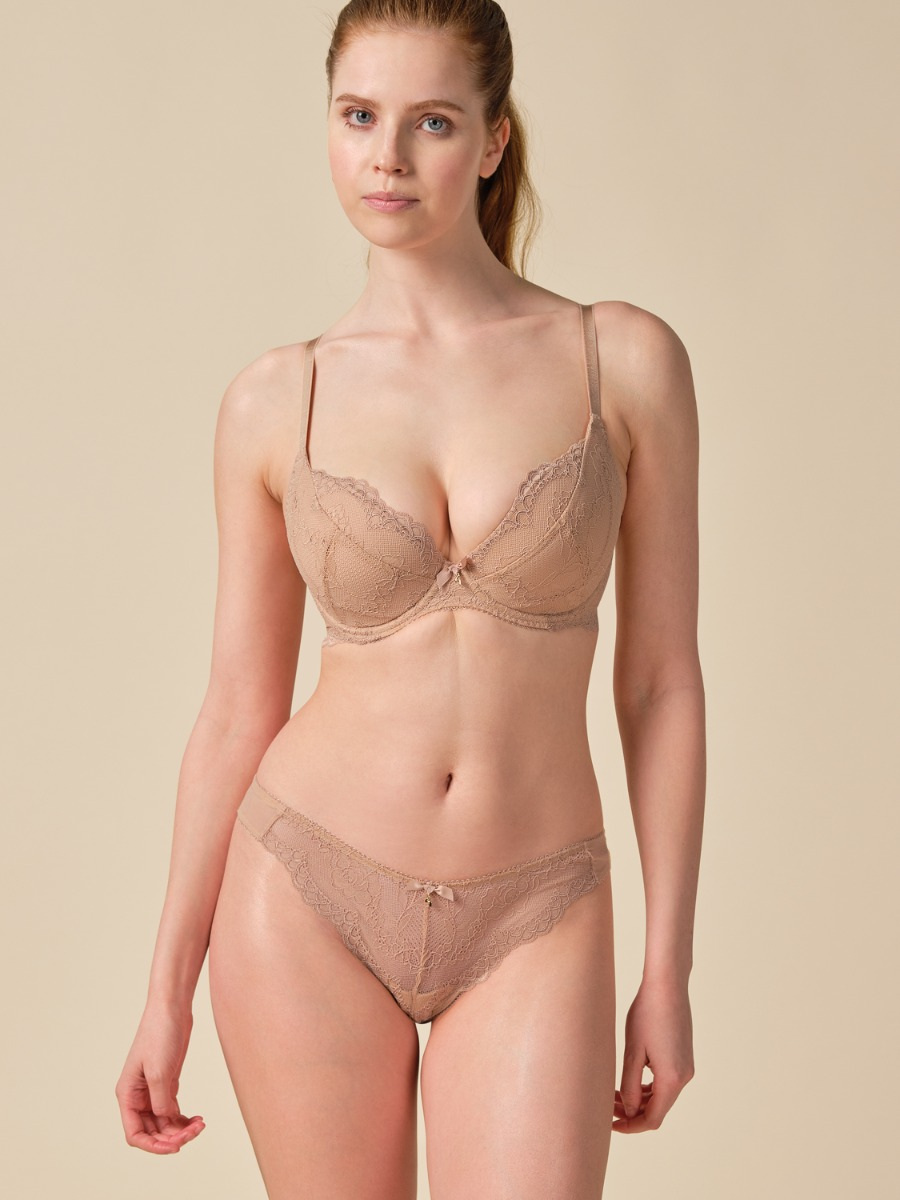 Thongs Superboost Lace Lingerie Nude Brief Gossard