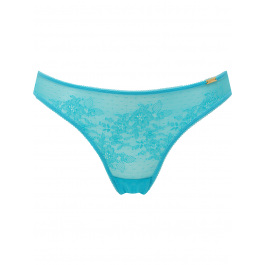 Glossies Lace Brief Turquoise Lingerie Knickers Gossard