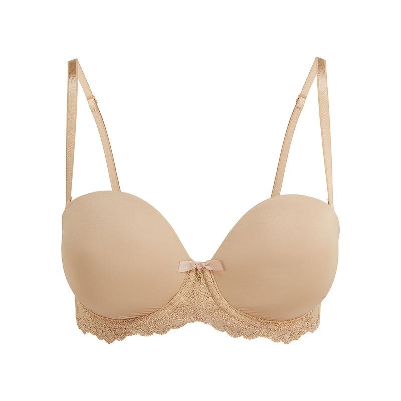 Superboost Lace Multi Way Strapless Bra Nude Gossard