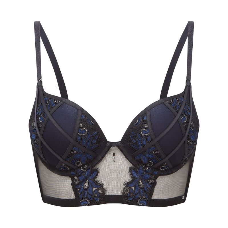 VIP Rapture Longline Padded Plunge Bra Lingerie Gossard