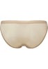 Back cutout view of Gossard beige  Brief