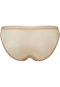 Back cutout view of Gossard beige  Brief