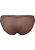 Back cutout view of Gossard rich brown  Brief
