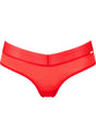 Front cutout view of Gossard salsa red  Short