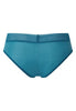 Back cutout view of Gossard teal  Short