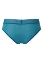 Back cutout view of Gossard teal  Short