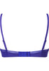 Back cutout view of Gossard spectrum blue microfibre Sheer Bra
