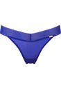 Front cutout view of Gossard spectrum blue  Thong