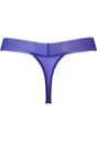 Back cutout view of Gossard spectrum blue  Thong