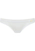 Front cutout view of Gossard white  Thong