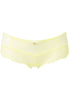 Front cutout view of Gossard lemon microfibre Short