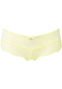 Front cutout view of Gossard lemon microfibre Short