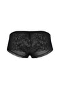 Back cutout view of Gossard black  Short