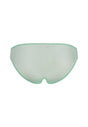 Back cutout view of Gossard brook green microfibre Brief