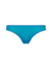 Front cutout view of Gossard atomic blue microfibre Thong