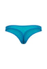 Back cutout view of Gossard atomic blue microfibre Thong