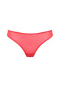 Front cutout view of Gossard paradise pink microfibre Thong