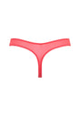 Back cutout view of Gossard paradise pink microfibre Thong
