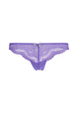 Front cutout view of Gossard purple hebe microfibre Thong