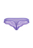 Back cutout view of Gossard purple hebe microfibre Thong
