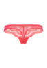 Back cutout view of Gossard sugar coral microfibre Thong