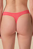 General view of a women model wearing Gossard sugar coral microfibre Thong