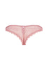 Back cutout view of Gossard soft pink  Brazilian