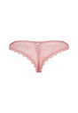 Back cutout view of Gossard soft pink  Brazilian