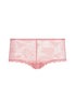 Front cutout view of Gossard soft pink  Short