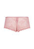 Back cutout view of Gossard soft pink  Short