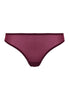 Front cutout view of Gossard grape wine microfibre Thong