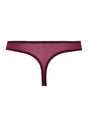 Back cutout view of Gossard grape wine microfibre Thong