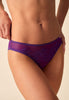 Front view of a women model wearing Gossard ultra violet microfibre Brief