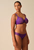 General view of a women model wearing Gossard ultra violet microfibre Brief