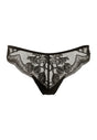 Front cutout view of Gossard black  Brazilian