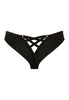 Back cutout view of Gossard black  Brazilian