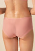 Back view of a women model wearing Gossard blush microfibre Short