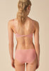 General view of a women model wearing Gossard blush microfibre Short
