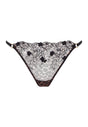 Front cutout view of Gossard leopard print  Thong