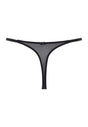 Back cutout view of Gossard leopard print  Thong