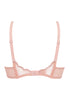 Back cutout view of Gossard blush microfibre Full Cup Non Padded Bra