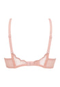 Back cutout view of Gossard blush microfibre Full Cup Non Padded Bra