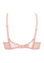 Back cutout view of Gossard blush microfibre Non Padded Balconette Bra