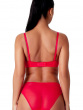 Glossies Lace Brief - Chilli Red