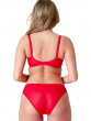 Glossies Lace Brief - Chilli Red