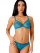 Glossies Lace Brief - Deep Teal