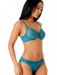 Glossies Lace Brief - Deep Teal